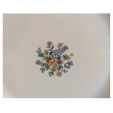 K - Set of 12 Vintage Royal Doulton Cotswold 8.25" Dinner Plates