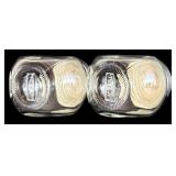 LR - Assorted Vintage Glass Jar and Vase Collection, Tallest 8 Inches