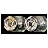 LR - Assorted Vintage Glass Jar and Vase Collection, Tallest 8 Inches