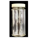 LR - Assorted Vintage Glass Jar and Vase Collection, Tallest 8 Inches