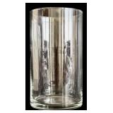 LR - Assorted Vintage Glass Jar and Vase Collection, Tallest 8 Inches