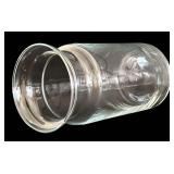 LR - Assorted Vintage Glass Jar and Vase Collection, Tallest 8 Inches