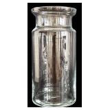 LR - Assorted Vintage Glass Jar and Vase Collection, Tallest 8 Inches