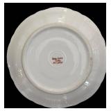 LR - Theodore Haviland Limoges France Tea Cups with Saucer, Pink Floral Pattern