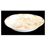 LR - Theodore Haviland Limoges France Tea Cups with Saucer, Pink Floral Pattern