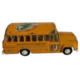 LR - Pair of Vintage Diecast School Buses - Hubley and Township Jr. High