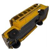 LR - Pair of Vintage Diecast School Buses - Hubley and Township Jr. High