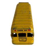 LR - Pair of Vintage Diecast School Buses - Hubley and Township Jr. High