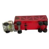 LR - Vintage Structo Toys Cattle Truck Metal Toy