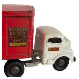 LR - Vintage Structo Toys Cattle Truck Metal Toy