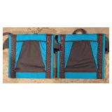 G - George Foreman Electric Grill with Foldable Chair and 2 Portable Stadium Seats