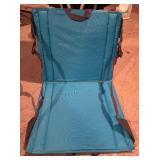 G - George Foreman Electric Grill with Foldable Chair and 2 Portable Stadium Seats