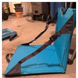 G - George Foreman Electric Grill with Foldable Chair and 2 Portable Stadium Seats