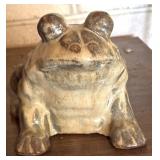 G - Set of 5 Animal Garden Figurines Frog Duck Rabbit Hedgehog