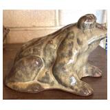 G - Set of 5 Animal Garden Figurines Frog Duck Rabbit Hedgehog