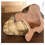 G - Set of 5 Animal Garden Figurines Frog Duck Rabbit Hedgehog