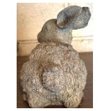 G - Set of 5 Animal Garden Figurines Frog Duck Rabbit Hedgehog