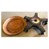 G - Large Collection of Garden Hand Tools with Terracotta Tray and Plant Caddy