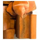 Collection of Italian Terracotta Mini Bricks and Bird Figures