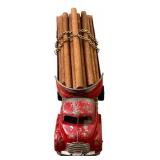 LR - Vintage Hubley Log Truck