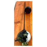 LR - 34-Inch Solar Powered Glass Globe Garden Stake Light
