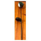 LR - 34-Inch Solar Powered Glass Globe Garden Stake Light