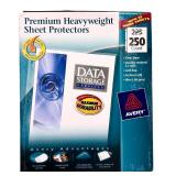 FR - Large Lot of Office Supplies and Organizers with File Sorters, Desk Accessories, and Sheet Protectors