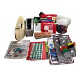 FR - Large Lot of Office Supplies and Organizers with File Sorters, Desk Accessories, and Sheet Protectors