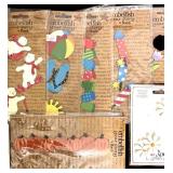 K - Collection of Roeda Embellish Your Story Magnets, Scissors, and Tin Boxes