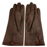 LR - Beautifeel Black Leather Mary Jane Shoes Size 37 and Brown Leather Gloves