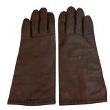 LR - Beautifeel Black Leather Mary Jane Shoes Size 37 and Brown Leather Gloves