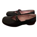 LR - Beautifeel Black Leather Mary Jane Shoes Size 37 and Brown Leather Gloves