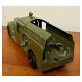 LR/FR - 2 Vintage Hubley Bell Telephone Service Toy Metal Trucks