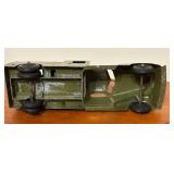 LR/FR - 2 Vintage Hubley Bell Telephone Service Toy Metal Trucks