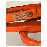 FR - Vintage 24 Inch Buddy L Adams Motor Grader Toy by Doepke