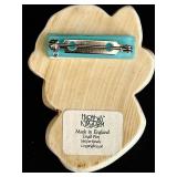 K - Harmony Kingdom Frog Lapel Pin & Lord Byron