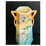 DR - Royal Nippon Nishiki Hand-Painted Porcelain Vase