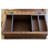 FR - Antique Wood Tool Chest