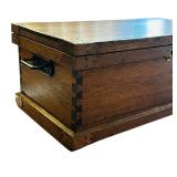 FR - Antique Wood Tool Chest
