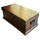 FR - Antique Wood Tool Chest