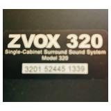 FR - ZVOX SB380 and ZVOX 320 Single-Cabinet Surround Sound Systems with Remote