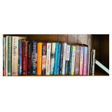 FR - Collection of 24 Fiction and Nonfiction Books Including Cookbooks and Novels