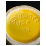 K - Shawnee Vintage Pottery Corn Ware Pitcher and Japan Corn Salt Shaker, 5 Inch