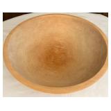 FR - Wooden Dough Bowl Set with 14in Munsing, Curly Maple Bowl, Rolling Pin, and Pastry Cloth