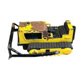 FR - Vintage Tonka Metal Toy Crane and Bulldozer Set