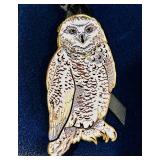 FR - Set of 3 Baldwin Brass Ornaments - Bells, Angel, and Owl