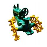 FR - Vintage John Deere Cast Iron Toy Tractor 8 Inch