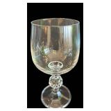 FR - Set of 5 Vintage Claudia Wine Goblets