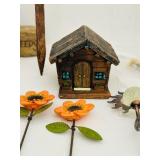 FR - Fairy Garden Accessories Collection with Figurines, Houses, and Decorative Stakes