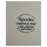 FR - Spode Christmas Tree Metal Bowl Set with Plastic Lids, Set of 2